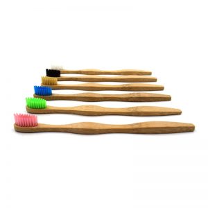 1pcs Oral Care Head Bamboo Toothbrush