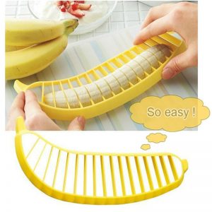 HOT SALE! 1 pcs Banana Slicer Chopper Cutter
