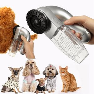 Electric Pet Cat Dog Vacuum Fur Cleaner