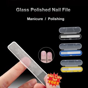 Scrub Nano Glass Professional Nail Polish Tool Nail Art Polished Nail File