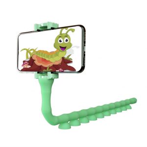 Multi-functional Caterpillar Lazy Man Bracket Creative Insect Live Mobile Phone Suction Cup Bracket Octopus Tripod