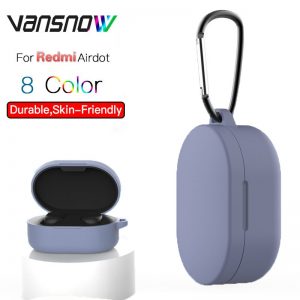 1 Pcs For Redmi Airdots Silicone Protect for Redmi Airdots Case with Hook Earphone Accessorie