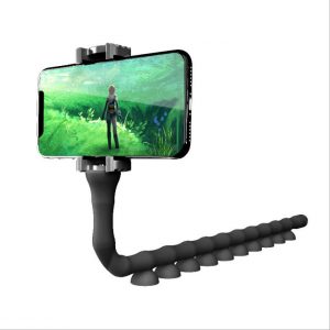 Multi-functional Caterpillar Lazy Man Bracket Creative Insect Live Mobile Phone Suction Cup Bracket Octopus Tripod