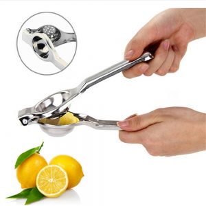 Hand Press Citrus Lemon Squeezer Lime Orange Juicer Fresh Juice Gadget Kitchen Bar fruits Stainless Steel cutter Tool