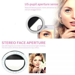 Selfie Ring Light for Iphone 36 LED Lamps Studio Vedio Photo Light Beauty Photography Lighting Lampa Macro & Ring Lights