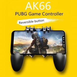 AK66 R11 PUBG Mobile Controller Turnover Button Gamepad for IOS Android Six 6 Finger Operating Peripherals Pubg Trigger G1