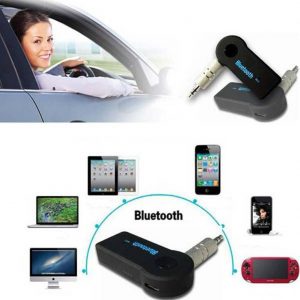 Wireless Bluetooth 3.5mm AUX Audio Stereo Music Home MP3 Car Receiver Adapter