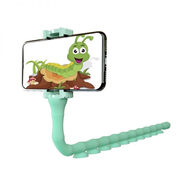 Multi-functional Caterpillar Lazy Man Bracket Creative Insect Live Mobile Phone Suction Cup Bracket Octopus Tripod