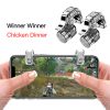 R11 PUBG Controller Metal Gamepad PUBG Mobile Trigger Control Smartphone Gamepad L1R1 Gaming Shooter for Iphone Android