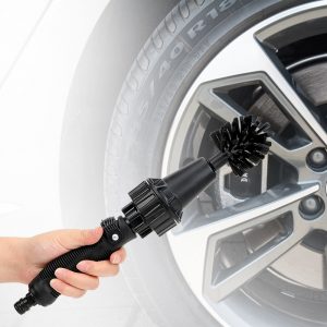 The Best Tool for Washing Cars  - Water-Driven Rotary Cleaning Wash Brush