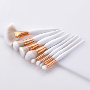 8Pcs Pro Makeup Brushes Set Foundation Powder Eyeshadow Eyeliner Lip Brush Tool