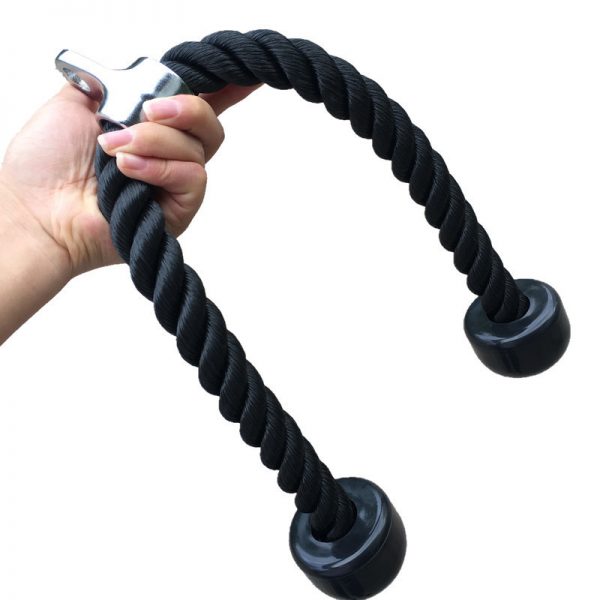 Tricep Abdominal Crunches Rope Pull Down Muscle Body Building Pull Rope Gym Fitness Exercise Tools