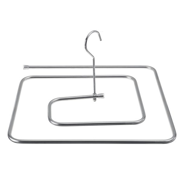 Multiple Shapes Laundry Rotating Drying Rack Sheets Cloth Hanger Stainless Steel
