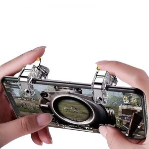 R11 PUBG Controller Metal Gamepad PUBG Mobile Trigger Control Smartphone Gamepad L1R1 Gaming Shooter for Iphone Android