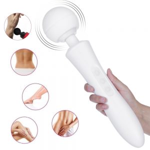 110-250V Electric Massager 8 Speeds 20 Vibration Modes Handheld Deep Fascia Massager