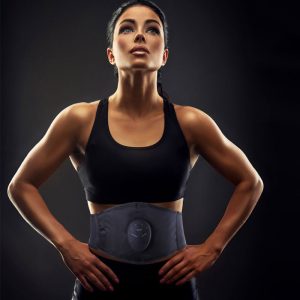 6-Modes Rechargeable EMS Abdominal Muscle Toner Waist Belt Fitness Abs Stimulator Electronic Body Shaping Belt