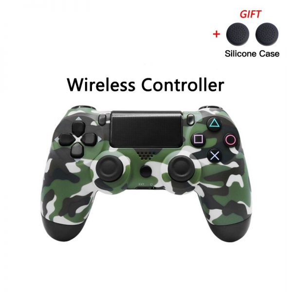 Bluetooth Wireless/ Wired Gamepad Joystick for PS4 PS3 Controller Dualshock 4 for PlayStation 4 Console fit for Mando 4 3 G1