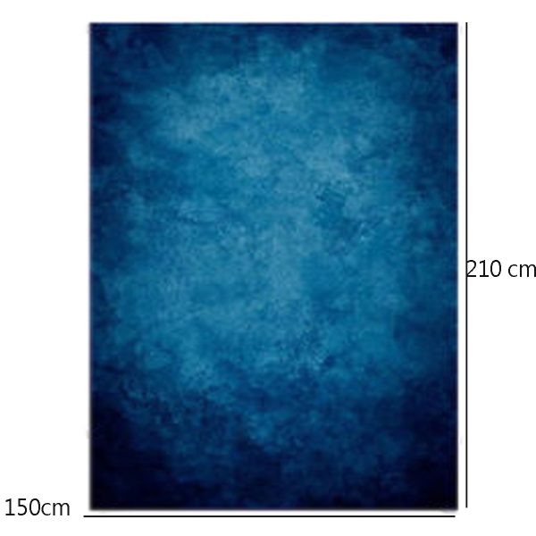 5x7ft Magic Dark Blue Mysterious Vinyl Background Photography Studio Photo Props