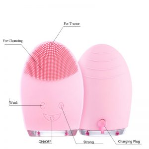 Mini Electric Facial Cleaning Massage Brush Washing Machine Waterproof Silicone Facial Cleansing Devices