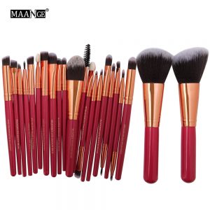 20/22Pcs Beauty Makeup Brushes Set Cosmetic Foundation Powder Blush Eye Shadow Lip Blend Make Up Brush Tool