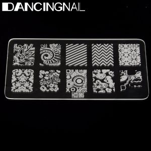 Acrylic Nail Art Image Stamp Printing Stamping Plate Template DIY Tool