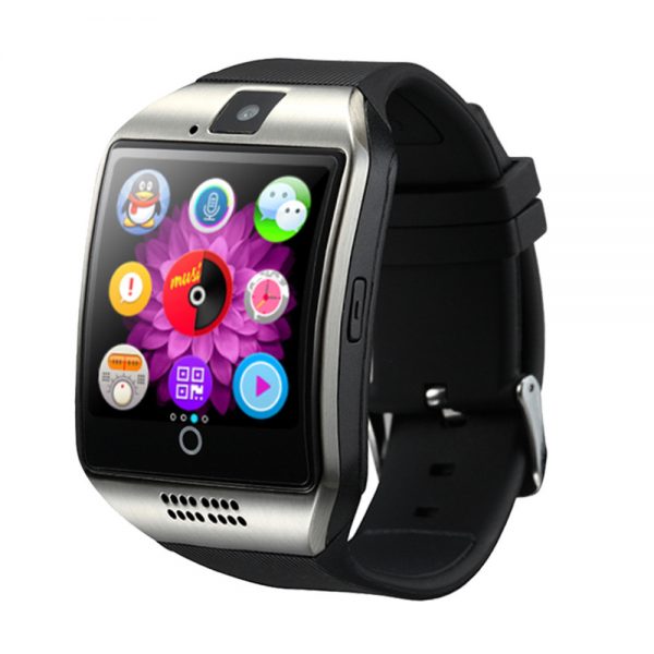 Bluetooth Smart Watch Men Q18 With Touch Screen Big Battery Support TF Sim Card Camera for Android Phone Smartwatch