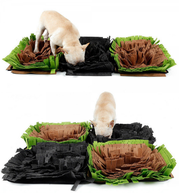 Pet Snuffle Mat Feeding Mat Nose Work Training Blanket for Dog Cat Puzzle Toys