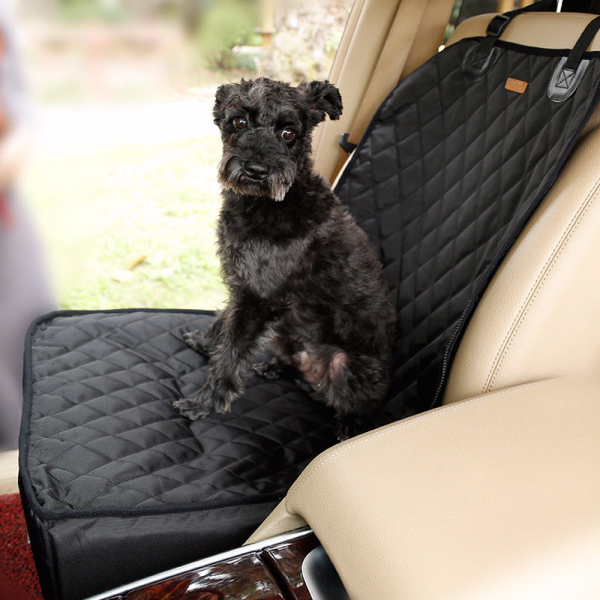 Dog Front Seat Cover 2 In 1 Travel Waterproof Car Mat Nonslip Protector Pet Mat