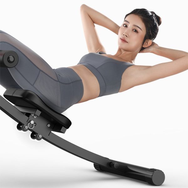 Multifunction 4 Levers Adjustable Bench Sit Up Abdominal Trainer Exercise Bench Home Gym Fitness