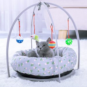 Dog Nest Cat Bed Removable Cat's House Kennel Four Seasons Universal Multi-functional Toy Cave Pet Cushion Mats Cat Mattress