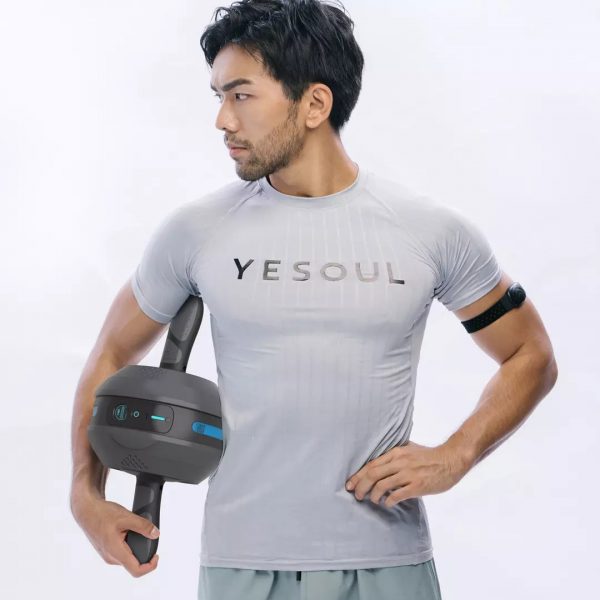 YESOUL LED Display Smart Abdominal Wheel Abs Roller Auto Rebound Yoga Wheel Abs Muscle Core Traning Equipment