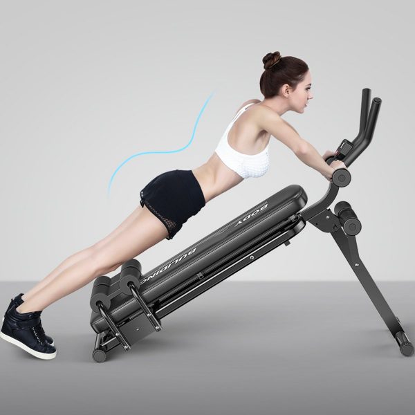 4 Levels Strength Training Abdominal Muscle Trainer Machine Exercise Home Gym Fitness Equipment