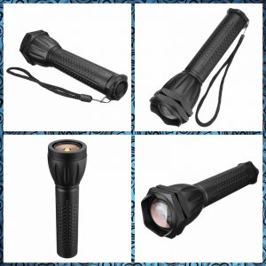 XANES 1293 Zoomable USB Rechargeable LED Flashlight XHP50 Highlight Telescopic 18650 2660 Torch