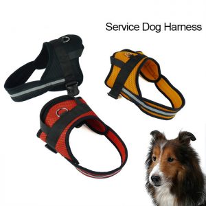 No Pull Dog Harness Mesh Padded Service Dog Harnesses Retrieve Vest Harness