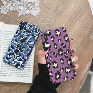 Lovebay Leopard Print Phone Case Cover For Iphone XS Max XR X 8 7 6 6S Plus 11 Pro Luxury Soft Back Cases Colorful Fashion Shell
