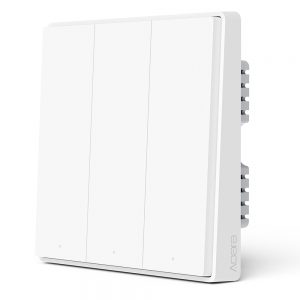 NEW Aqara D1 Zigbee Smart WIFI Wall Switch 1/2/3 Gang LIVE/NEUTRAL LINE APP Remote Controller