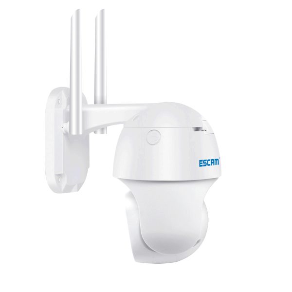 ESCAM QF288 1080P Pan/Tilt 8X Zoom AI Humanoid detection Cloud Storage Waterproof WiFi IP Camera with Two Way Audio EU Plug