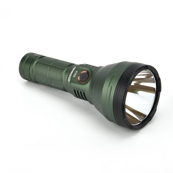 [Black Ring] Astrolux FT03 XHP50.2 4300lm 735m Type-C Rechargeable LED Flashlight Black Tactical Ring 26650 21700 18650