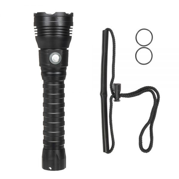 A28 XHP70 500m 4 Modes Professional Diving Flashlight Strong Light Long-range 26650 Flashlight Dive Light