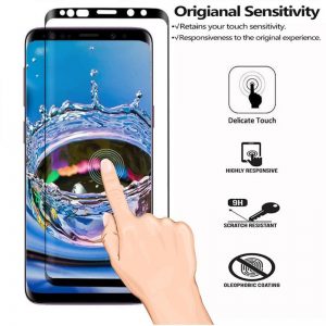 6D Full Curved Tempered Glass For Samsung Galaxy S9 S8 Plus Note 8 Screen Protector Film For Samsung A8 2018 Plus S7 Edge