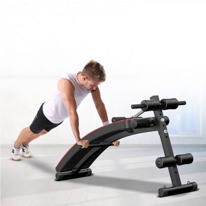 Multifunction Adjustable Sit Up Stool Crunch Fitness Abdominal Home Gym Exercise Tools