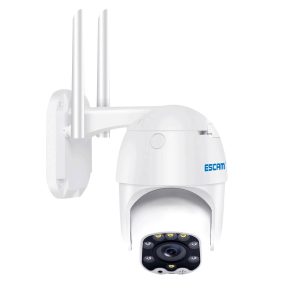 ESCAM QF288 1080P Pan/Tilt 8X Zoom AI Humanoid detection Cloud Storage Waterproof WiFi IP Camera with Two Way Audio EU Plug