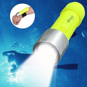 Elfeland T6 2000LM Waterproof Diving LED Flashlight 18650/AAA