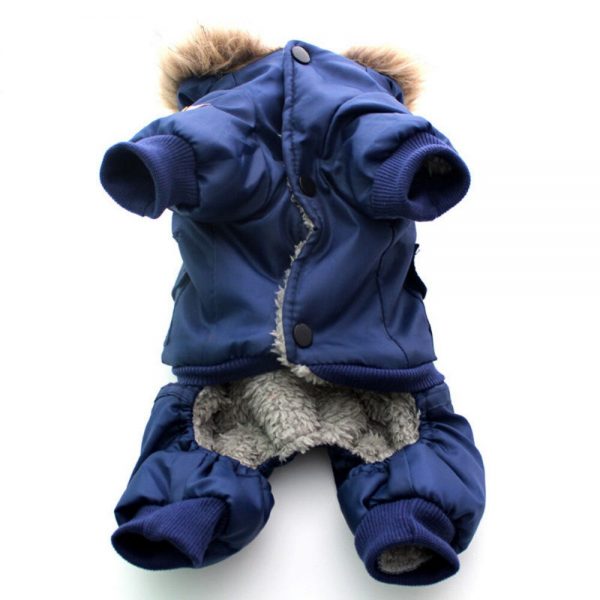 Dog Pet Warm Winter Coat Jacket AIR FORCE Waterproof Puppy Hoody Clothes Dogs Cats Kitten Puppy Thick Clothes Animal Hoodies