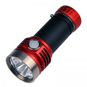 Titanium / Black AMUTORCH SST40 X9 XP-L HD 3600lm High Lumen USB Rechargeable 26650 Flashlight