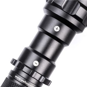 Weltool T7 2Modes AA Compact Tactical Flashlight Long Throw IP67 Waterproof Neutral White/Cool White
