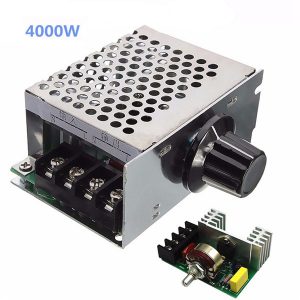 4000W 220V AC SCR Voltage Regulator Dimmer Electric Motor Speed Controller