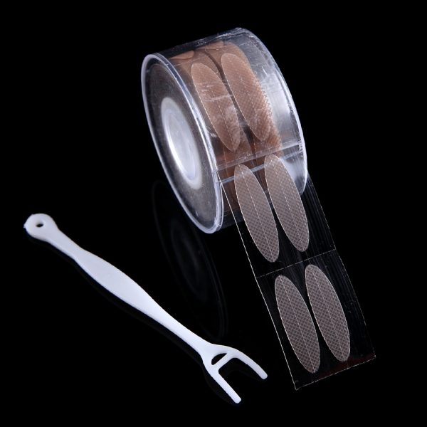 600pcs S/L Makeup Clear Beige Eyelid Stripe Big Eyes Decoration Invisible Strong Adhesive Eyelid Sticker Double Fold Eyelid Tape