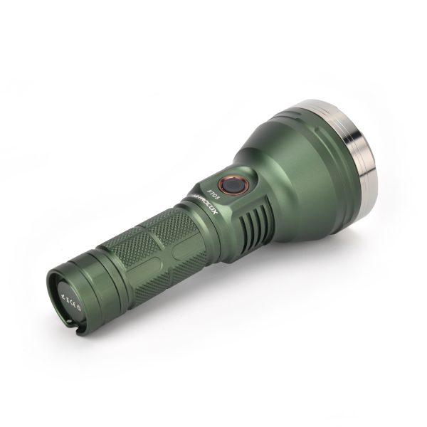 Astrolux FT03 SST40-W 2400lm 875m Type-C Rechargeable LED Flashlight Stainless Steel Tactical Ring 26650 21700 18650