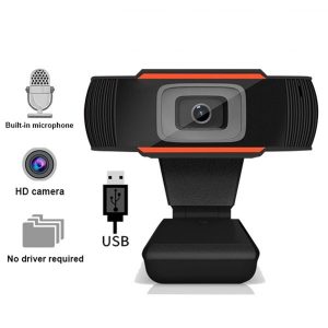 HD Webcam Auto Focus PC Web USB Camera Video Conference Cams with Microphone